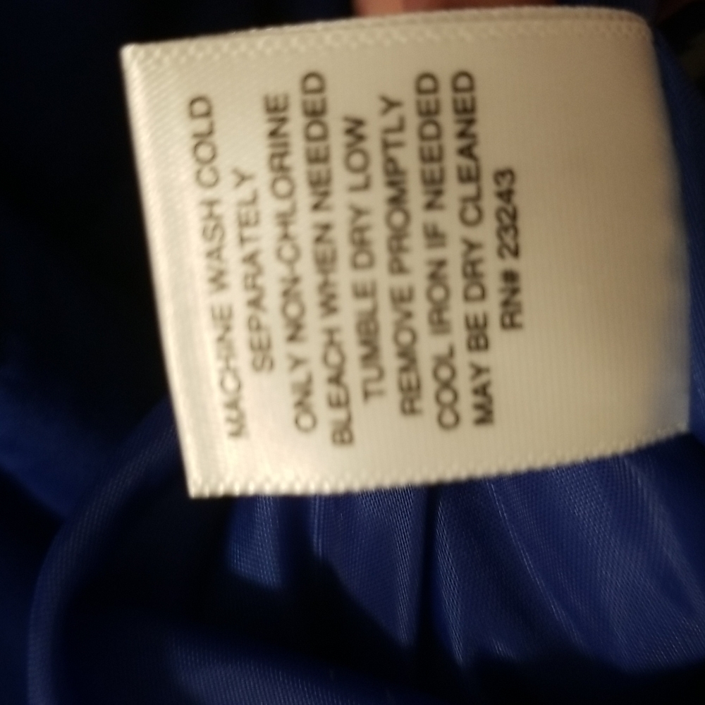 NY&C Ladies blue puffer jacket - Picture 7 of 7